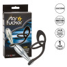 Star Fucker Ballstretcher et Plug bijou en métal Glider Star Fucker 9 x 2.8cm